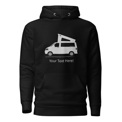 Vanwear Personalised Volkswagen VW T5 T6 Campervan Hoodie