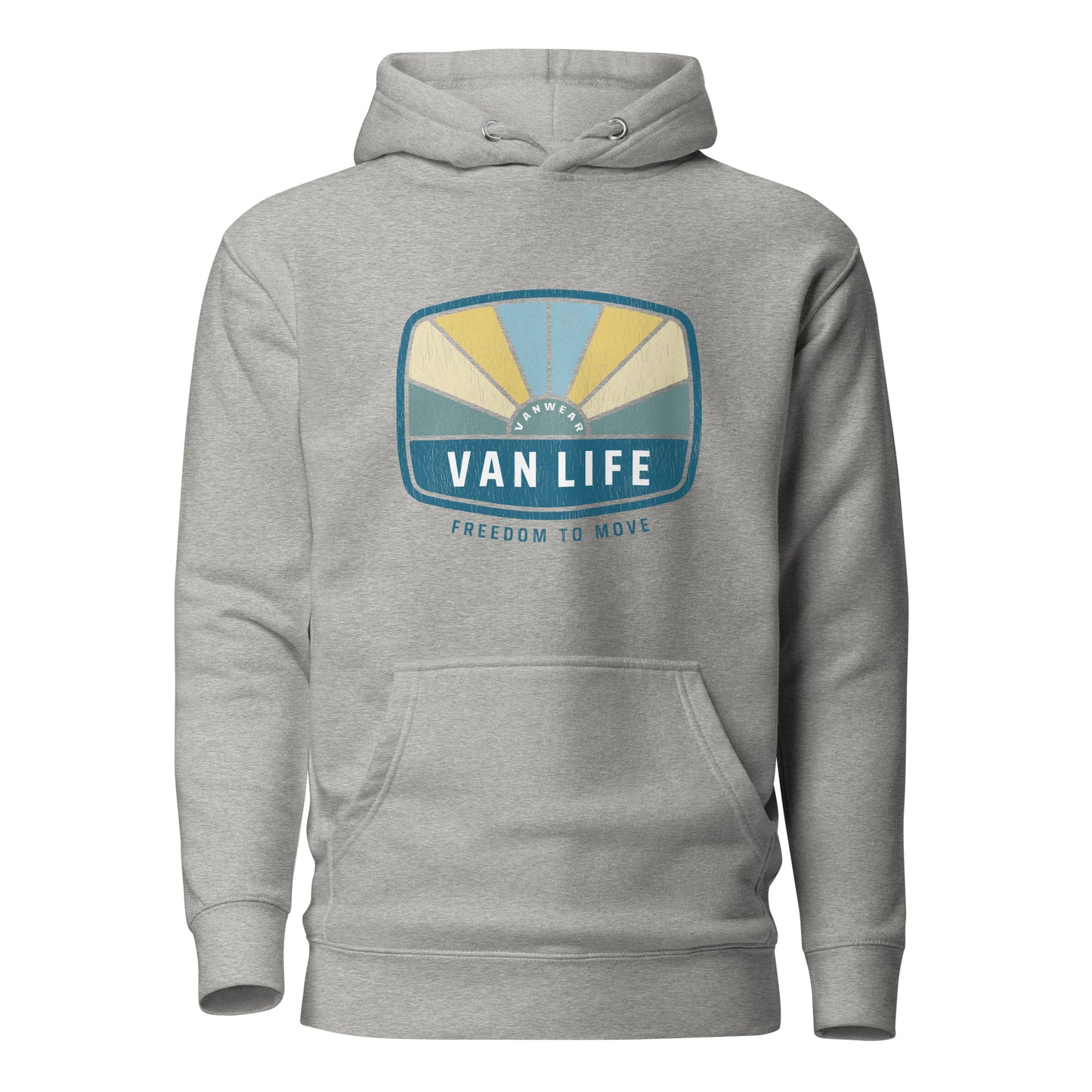 Vanwear Van Life Unisex Campervan Hoodie - Sunrise