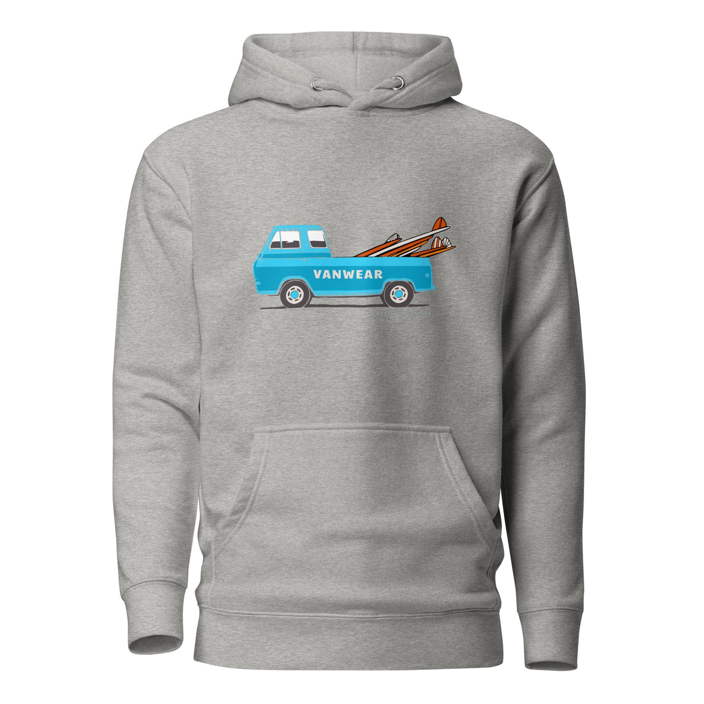 Vanwear VW T25 Pickup 'Surf Bus' Campervan Hoodie