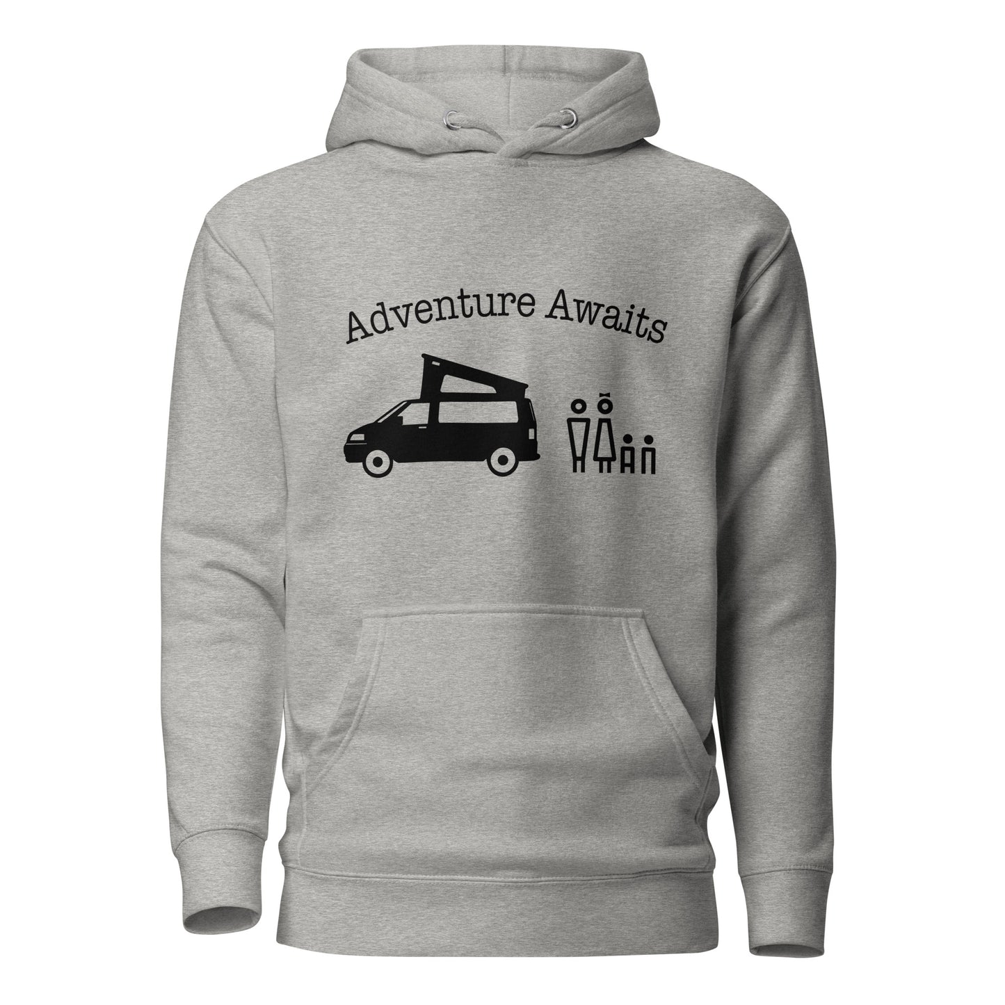 Vanwear T5, T6 VW Campervan Hoodie - Family Vibes