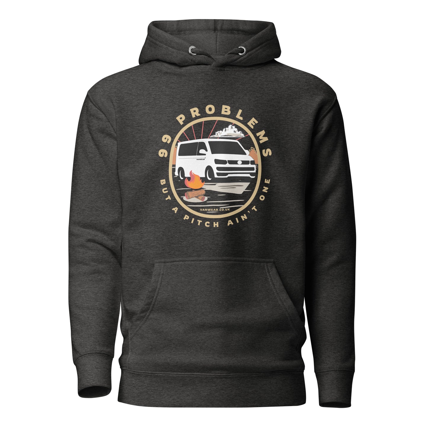 Vanwear 99 Problems VW T5 Campervan Hoodie - Campfire