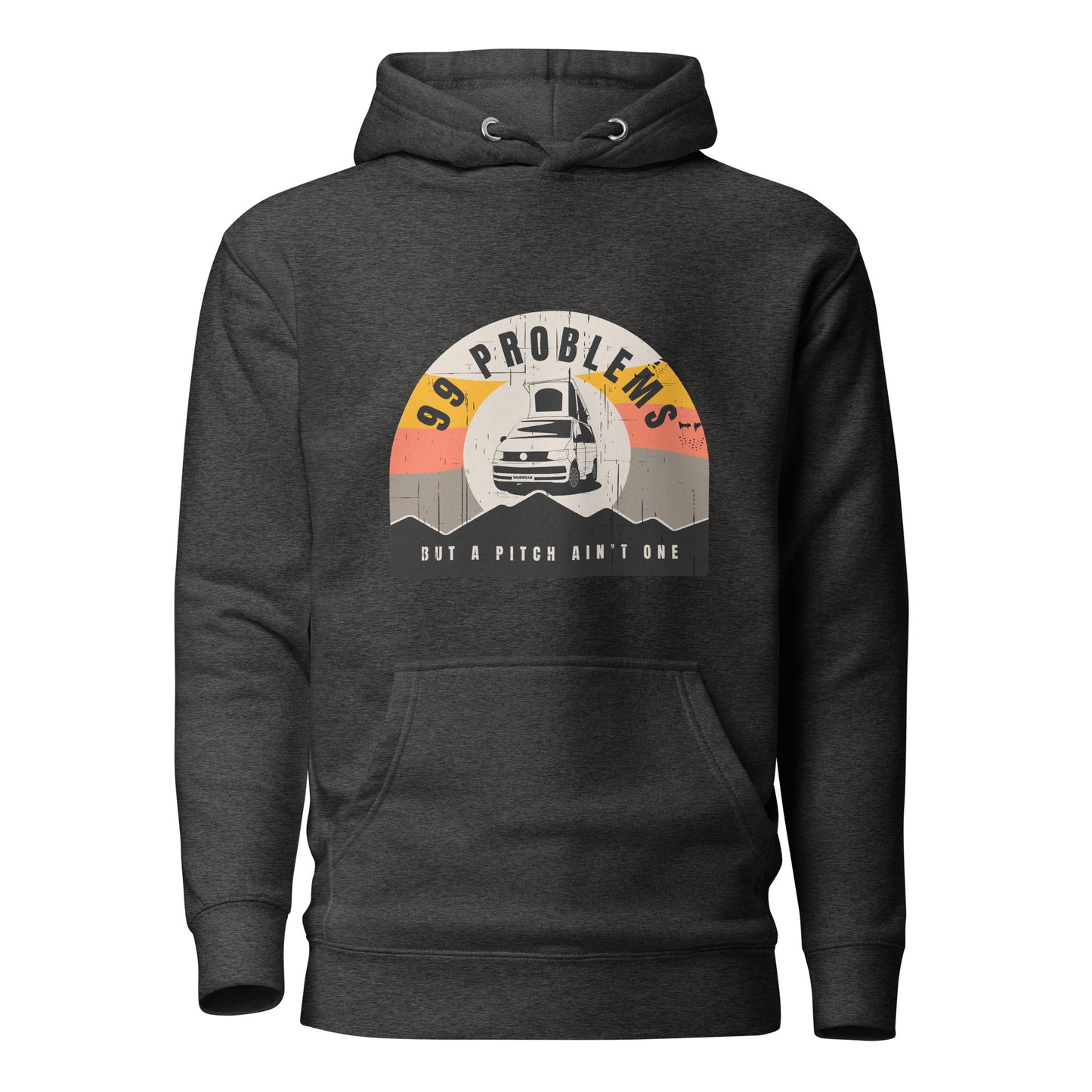 Vanwear 99 Problems Organic VW T5, T6 Hoodie - Pop Top