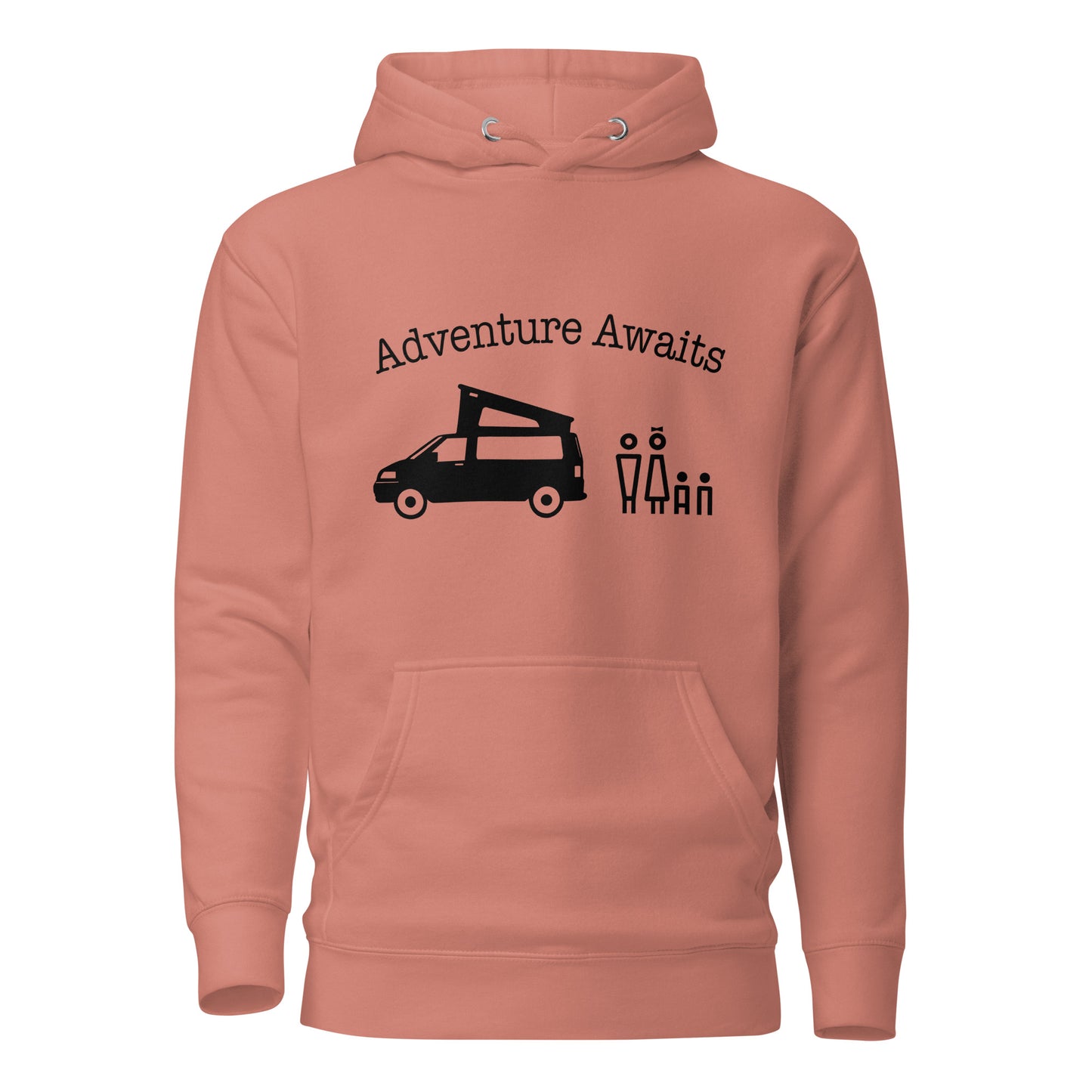 Vanwear T5, T6 VW Campervan Hoodie - Family Vibes