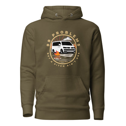 Vanwear 99 Problems VW T5 Campervan Hoodie - Campfire