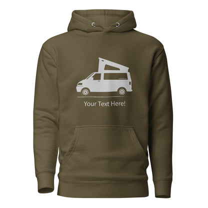 Vanwear Personalised Volkswagen VW T5 T6 Campervan Hoodie