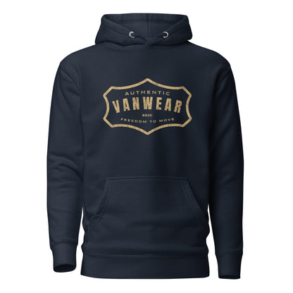 Vanwear Authentic Original Retro Campervan Unisex Hoodie