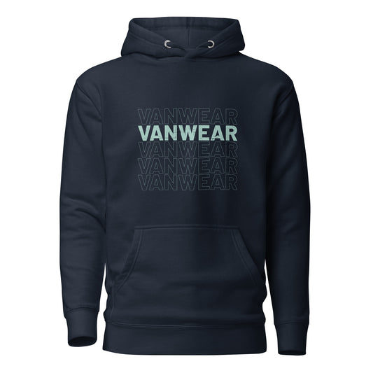 Vanwear Authentic Campervan UnisexHoodie - 5 Lines
