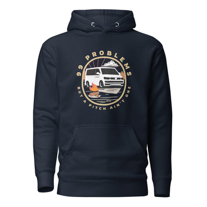 Vanwear 99 Problems VW T5 Campervan Hoodie - Campfire