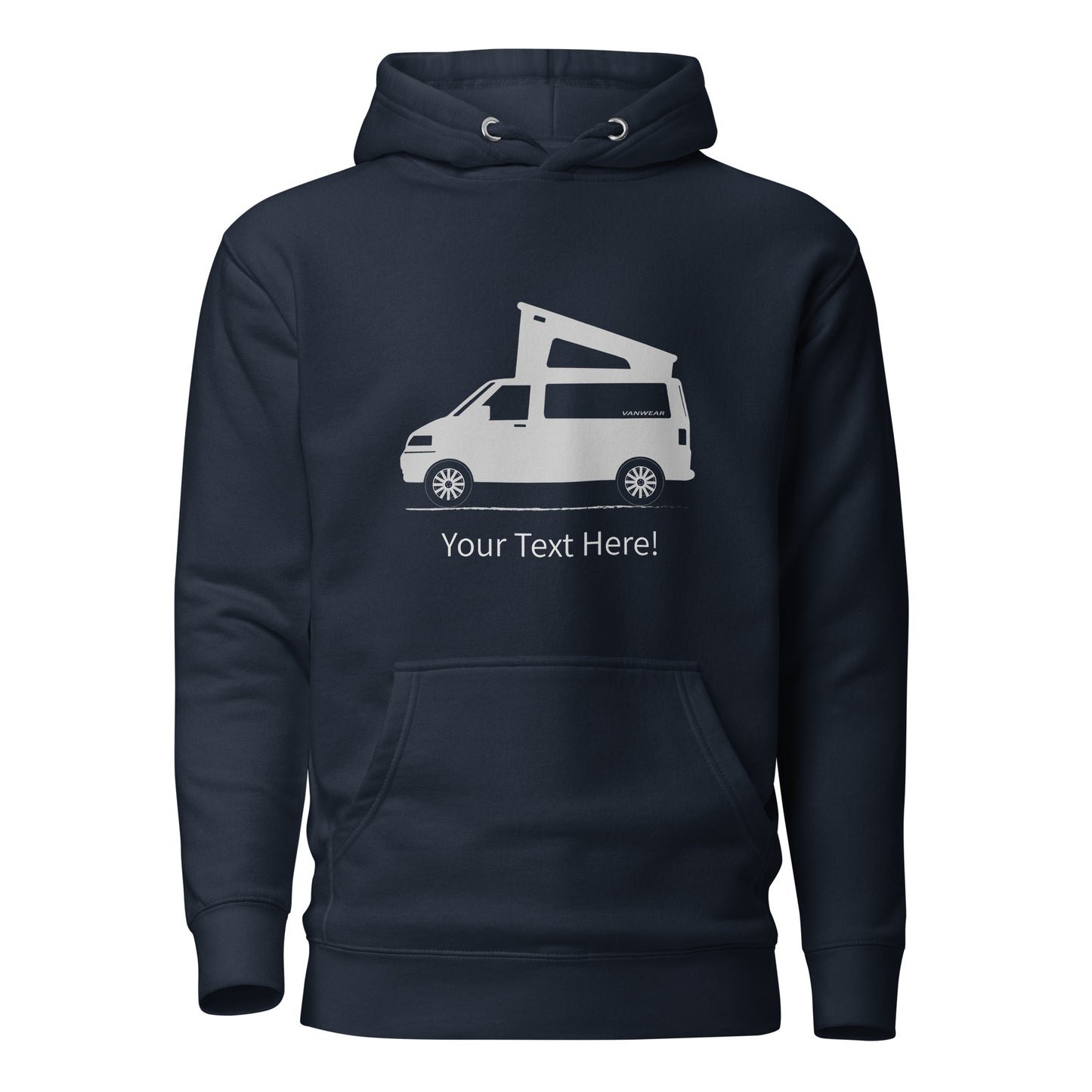 Vanwear Personalised Volkswagen VW T5 T6 Campervan Hoodie