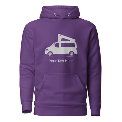 Vanwear Personalised Volkswagen VW T5 T6 Campervan Hoodie