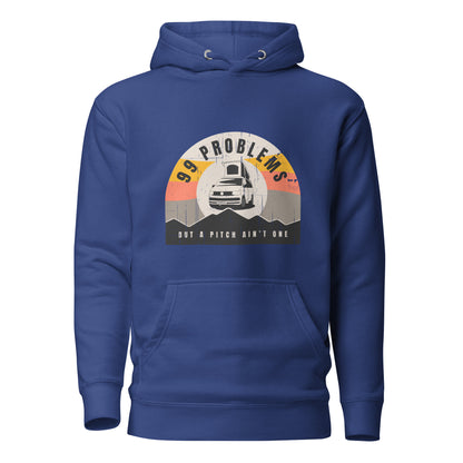 Vanwear 99 Problems Organic VW T5, T6 Hoodie - Pop Top