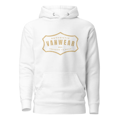 Vanwear Authentic Original Retro Campervan Unisex Hoodie