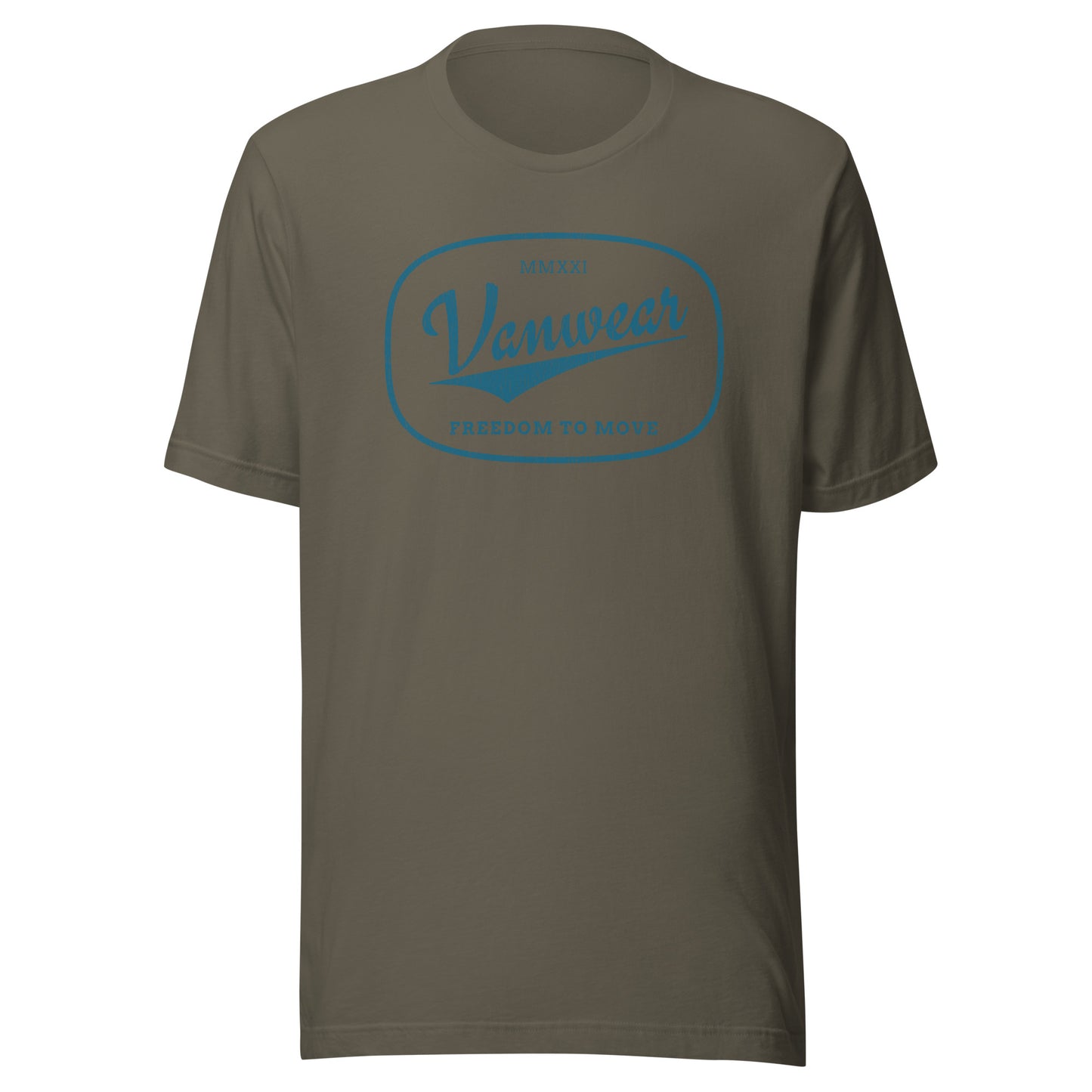 Vanwear Authentic Retro Style Unisex Campervan T-Shirt