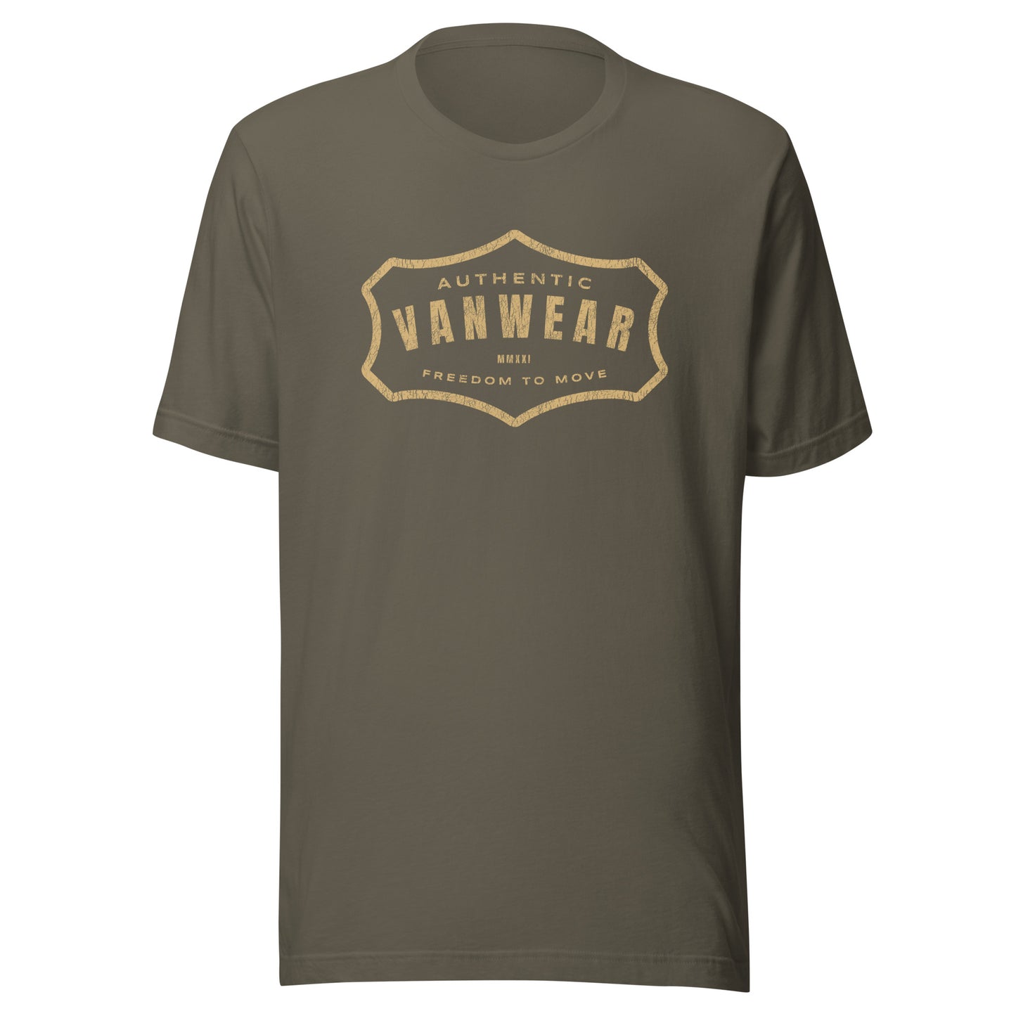 Vanwear Authentic Original Retro Campervan Unisex T-Shirt