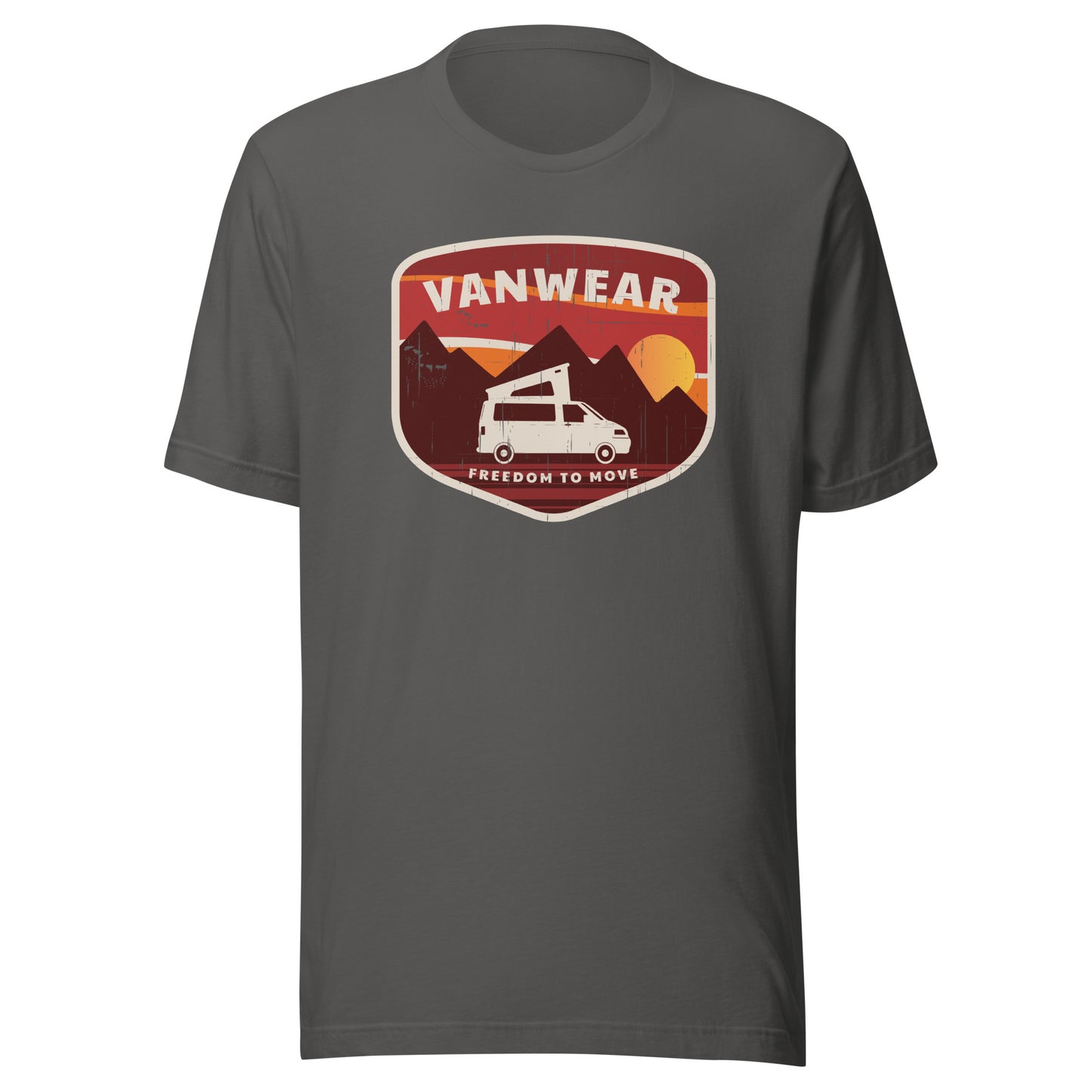 Vanwear T5 T6 VW Campervan Unisex T-Shirt - Pop Top Explorer