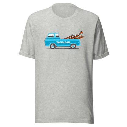 Vanwear VW T25 Pickup 'Surf Bus' Campervan T-Shirt