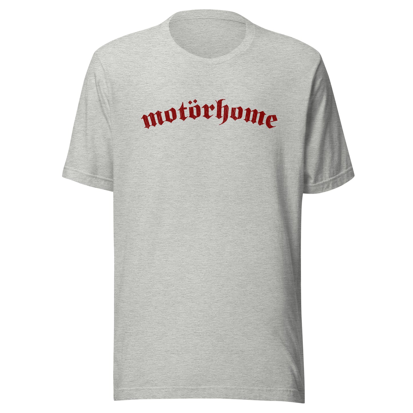 Vanwear Mötorhome Unisex T-Shirt - Red Writing