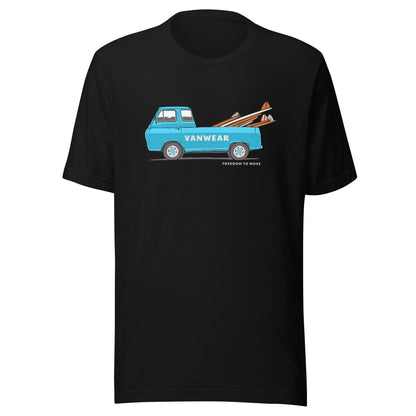 Vanwear VW T25 Pickup 'Surf Bus' Campervan T-Shirt