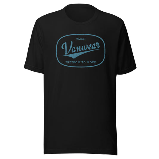 Vanwear Authentic Retro Style Unisex Campervan T-Shirt