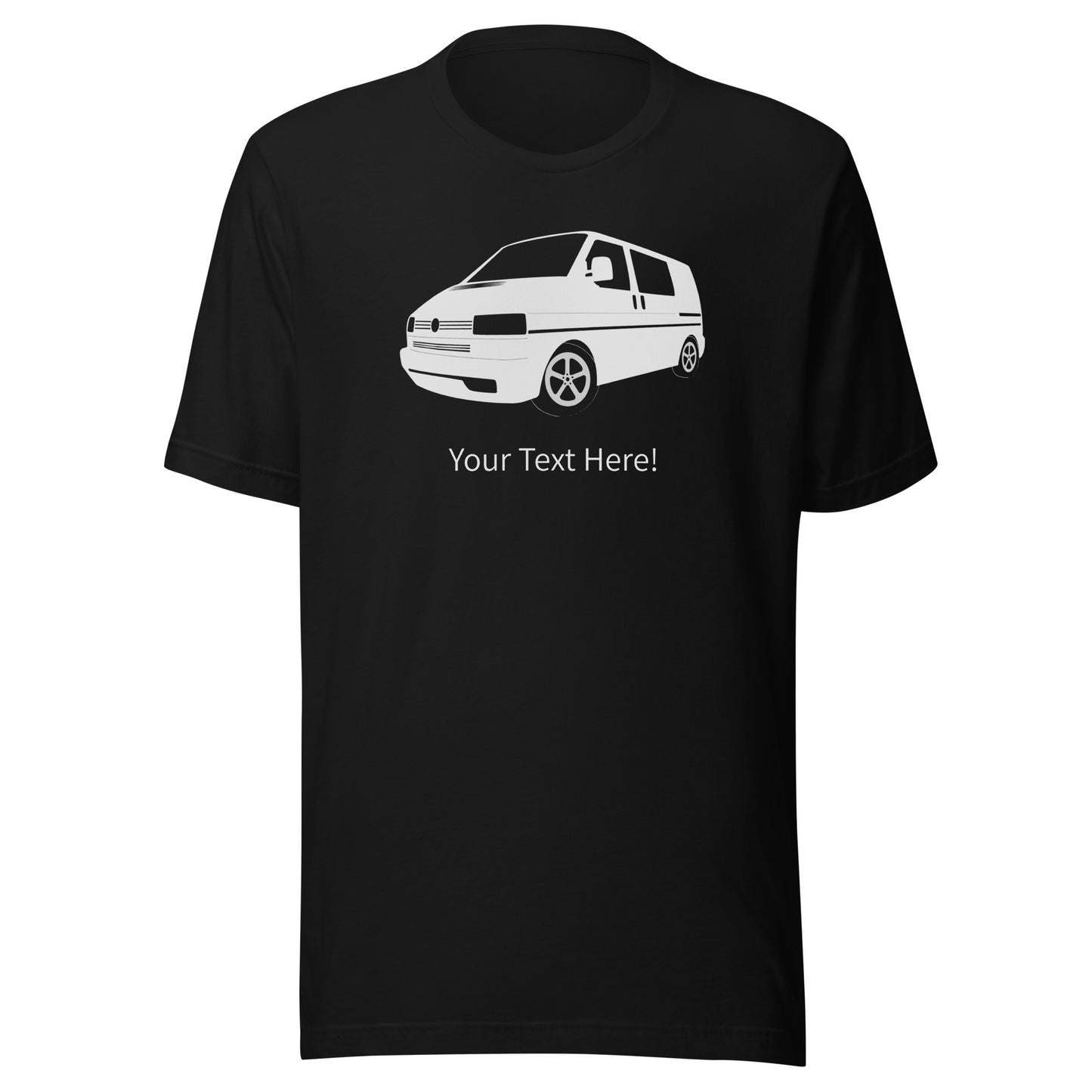 Vanwear Personalised Volkswagen VW T4 Campervan T-Shirt