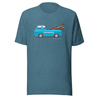 Vanwear VW T25 Pickup 'Surf Bus' Campervan T-Shirt