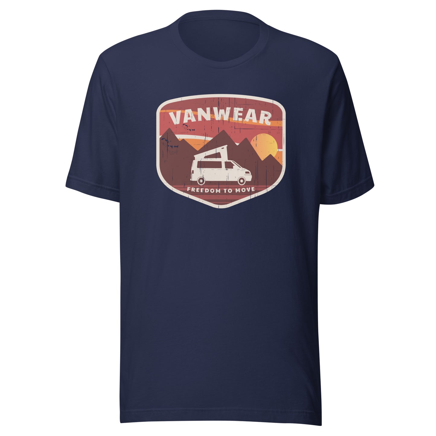 Vanwear T5 T6 VW Campervan Unisex T-Shirt - Pop Top Explorer