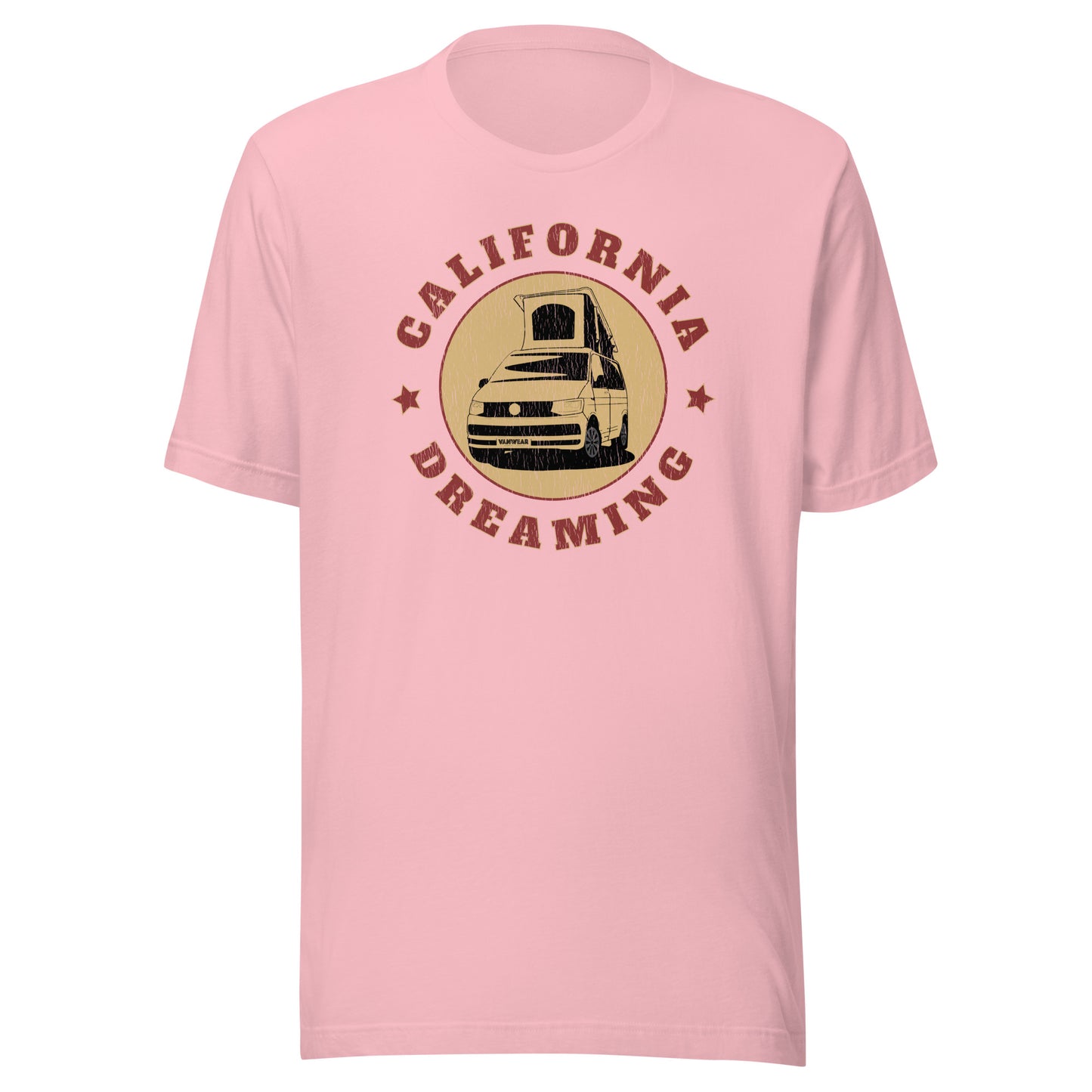 Vanwear Unisex California Dreaming VW T5 T6 Campervan T-Shirt