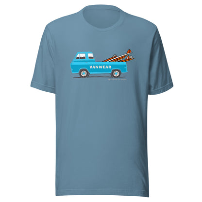 Vanwear VW T25 Pickup 'Surf Bus' Campervan T-Shirt