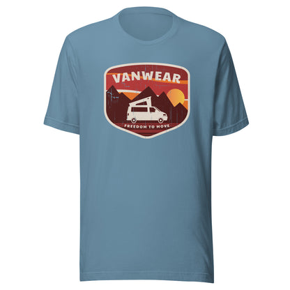 Vanwear T5 T6 VW Campervan Unisex T-Shirt - Pop Top Explorer