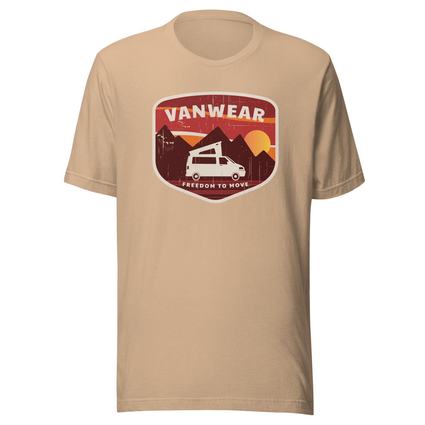 Vanwear T5 T6 VW Campervan Unisex T-Shirt - Pop Top Explorer