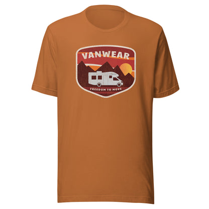 Vanwear Motorhome Unisex T-Shirt - Mountain Explorer