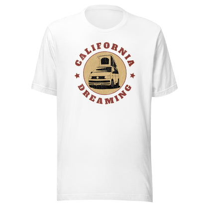 Vanwear Unisex California Dreaming VW T5 T6 Campervan T-Shirt