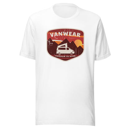 Vanwear T5 T6 VW Campervan Unisex T-Shirt - Pop Top Explorer