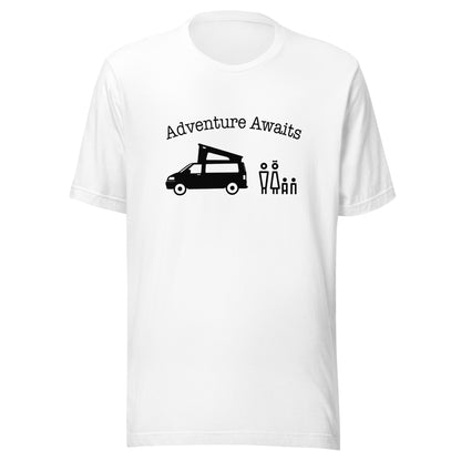 Vanwear T5, T6 VW Campervan T-Shirt - Family Vibes